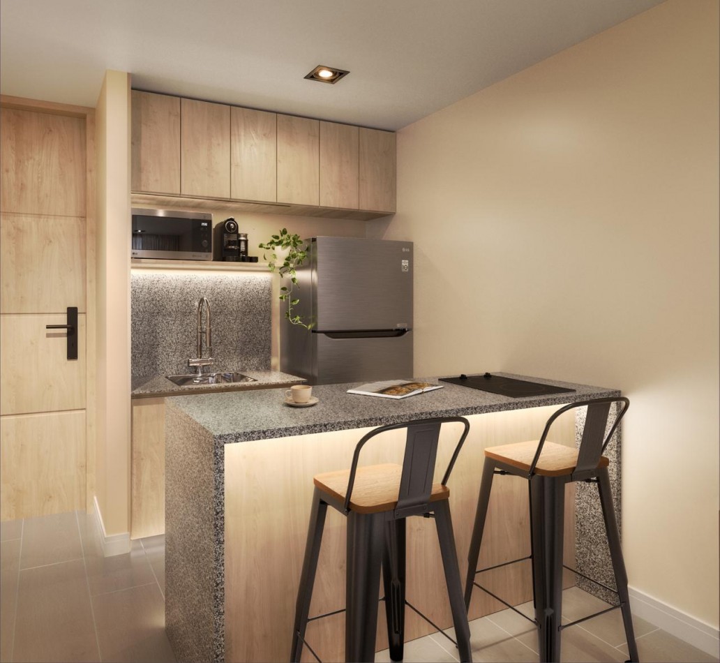 VENTA DPTO 1 DORMITORIO Y COCHERA VILLA CARLOS PAZ.