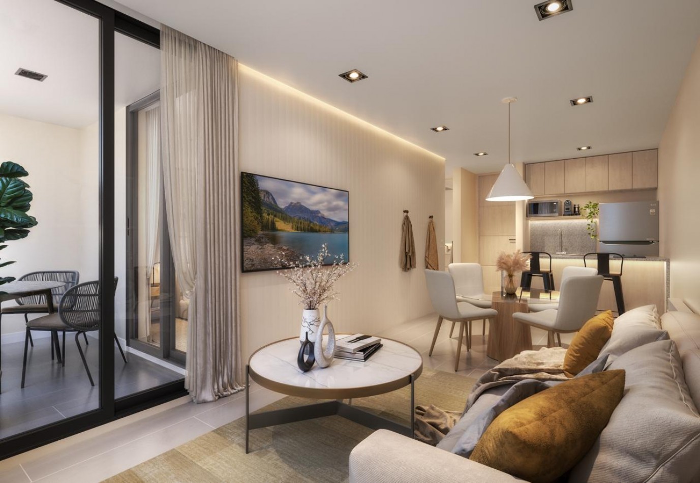 VENTA DPTO 1 DORMITORIO Y COCHERA VILLA CARLOS PAZ.