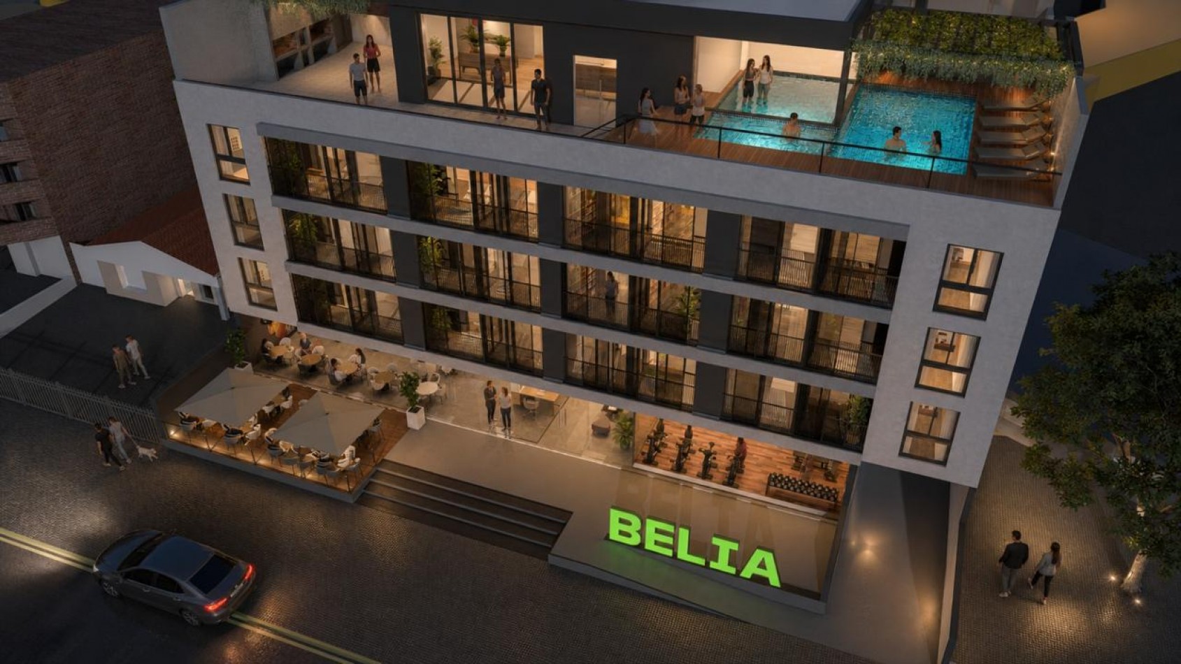 VENTA DPTO 1 DORMITORIO Y COCHERA VILLA CARLOS PAZ.
