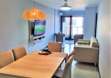 VENTA DPTO 2 DORMITORIOS, 2 BAÑOS, FRENTE CON BALCON TERRAZA Y COCHERA EN CENTRO CARLOS PAZ